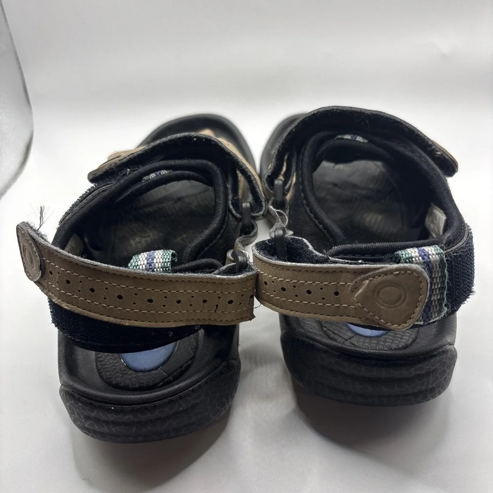 Foot‎ Joy Womens 6M Brown Leather Adjustable Golf Sandals Soft Spikes 48786